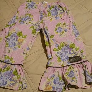 Matilda Jane size 4 ruffle pants big Ruffles RARE